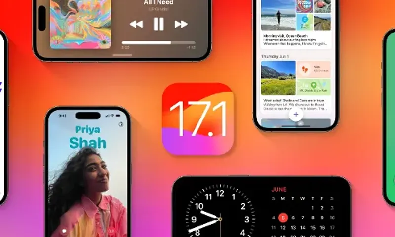 iOS 17.1 : On October 24 Apple's new update set to release, Check out New features here...