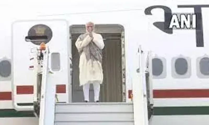 PM Modi returns to India after his 5 days trio to Rome, Vatican and Glasgow