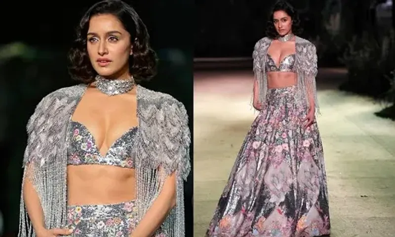 ICW 2023: Shraddha Kapoor turns showstopper in stunning lehenga