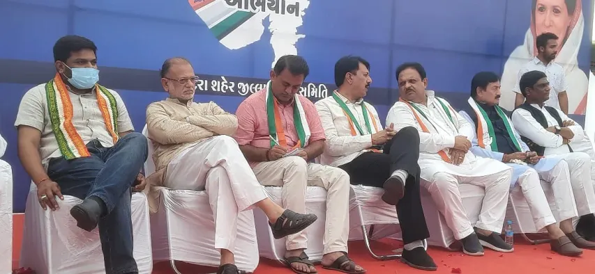 Gujarat Congress in charge Raghu Sharma called party workers in Vadodara to regroup and strengthen the party from booth level