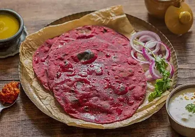 Give your regular parathas a nutritious twist with this beetroot paratha recipe