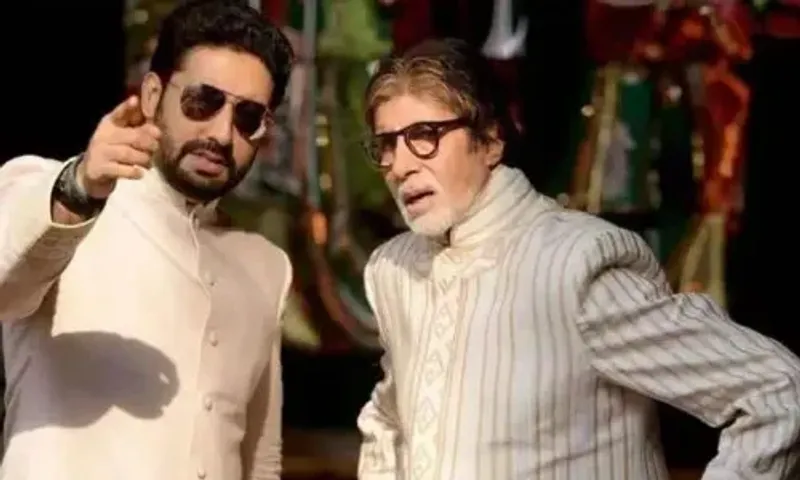 On his 46th birthday, Amitabh Bachchan sends his son Abhishek a lovely message