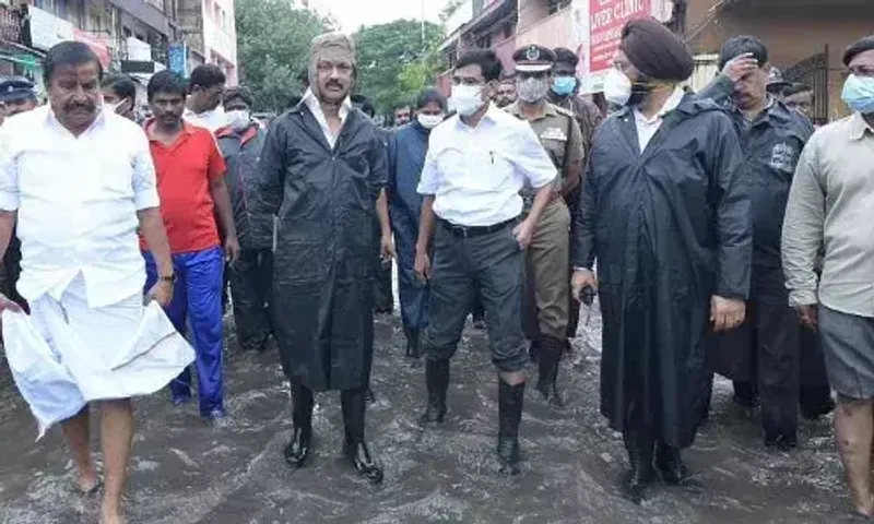 Rains lash Chennai, CM Stalin visits flooded localities
