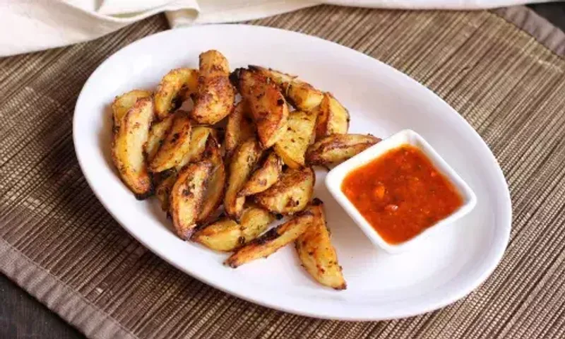 Chilli Garlic Wedges recipe: These crunchy Chilli Garlic Wedges will deficiently become your ultimate favourite