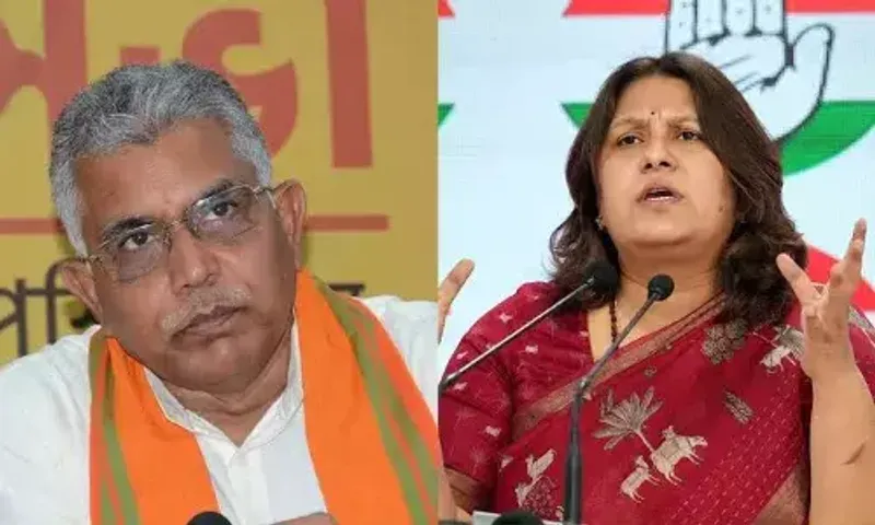 BJP's Dilip Ghosh, Congress's Supriya Shrinate get EC notice over 'undignified’ remarks