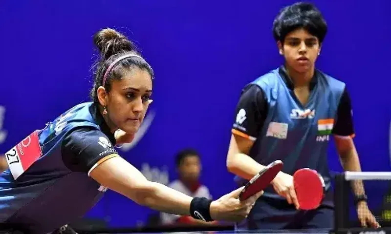 Indian paddlers Manika Batra, Archana Kamath settle for Bronze medal in Women's Doubles at WTT Star Contender