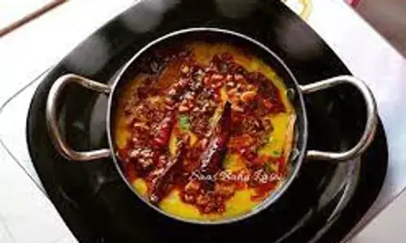 A creamy dal with smoked flavours