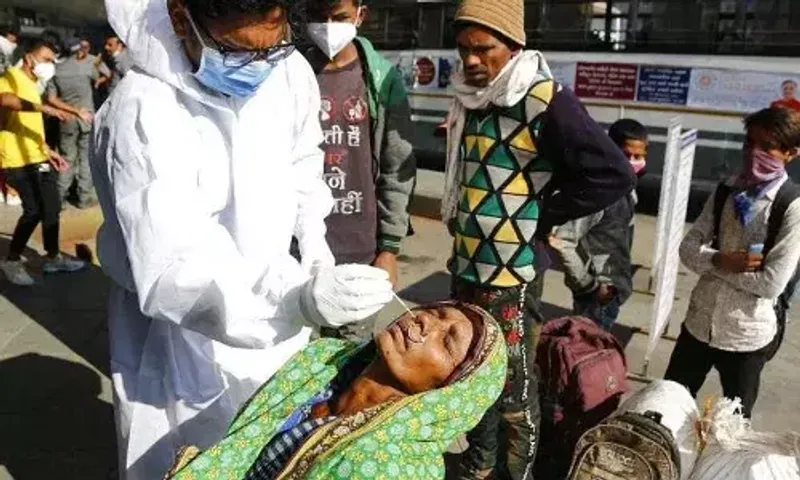 Gujarat reported a decrease in new infections and mortality due to Covid-19