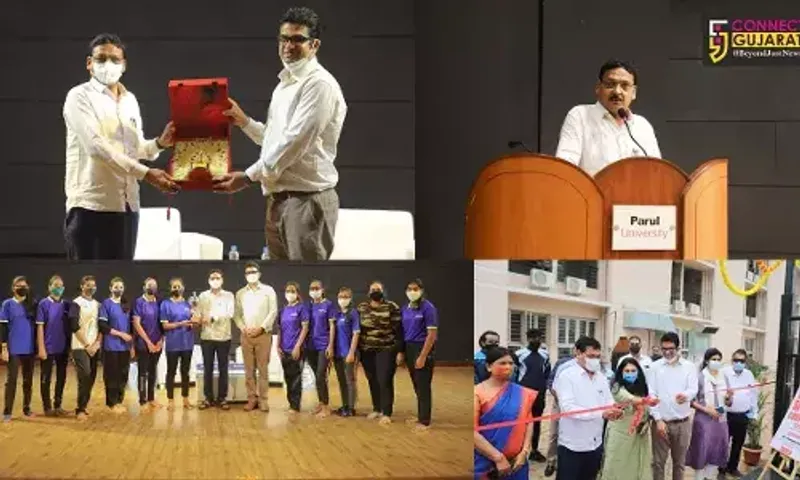 Gujarat Sports Minister inaugurates Parul University's Newly Developed Facilities for Sports during his visit to Vadodara