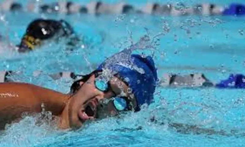 Ahmedabad: 80 swimmers take part in fin swimming meet
