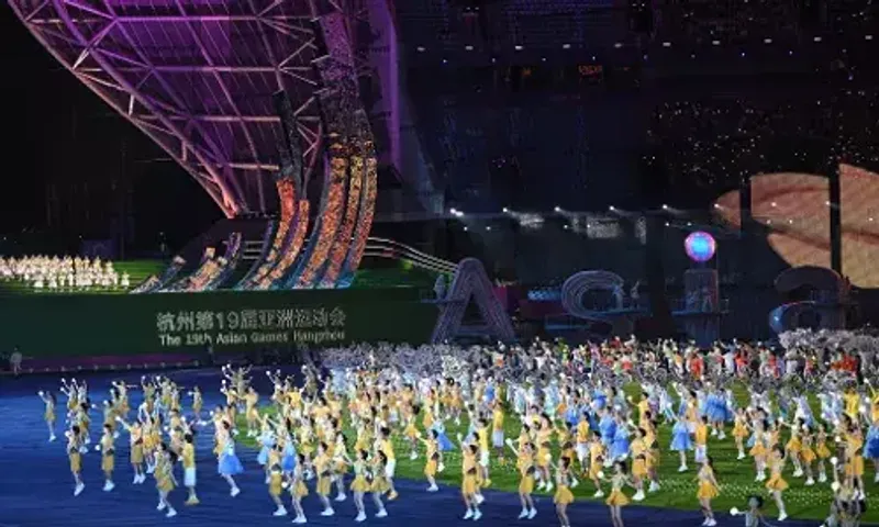 Closing ceremony of 19th Asian Games begins at Hangzhou Olympic Stadium