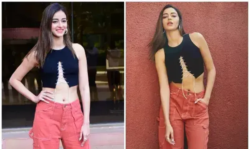 Ananya Panday's Lionne outfit is equal parts edgy and chic