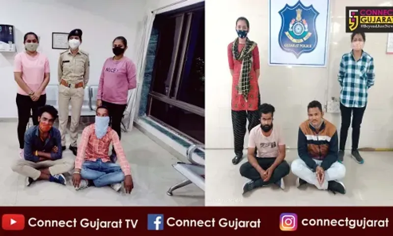 Vadodara She team mega drive to caught taporis involved in eve teasing