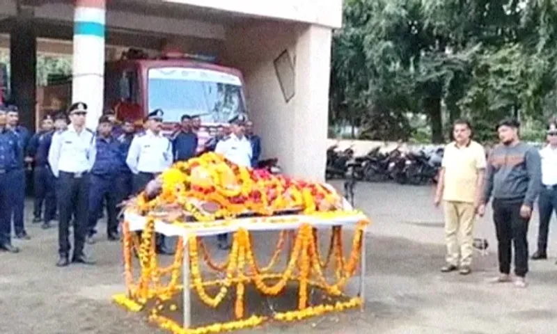 Fire jawan from Vadodara died of heart attack while on duty