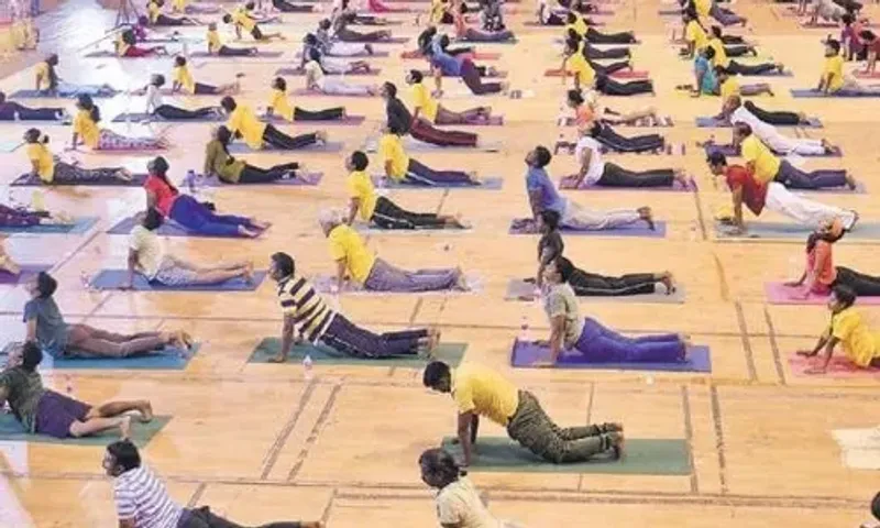 More than one crore people participated in Global Surya Namaskar programme