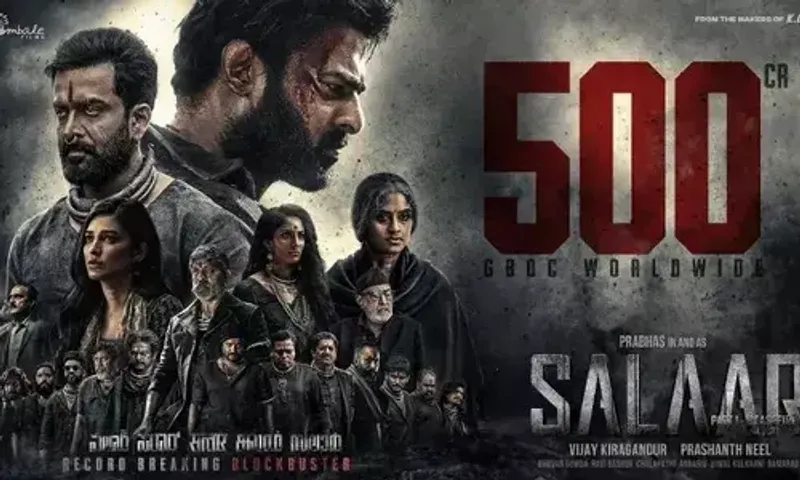 'Salaar: Part 1 - Ceasefire' crosses Rs 500 crore mark at global box office