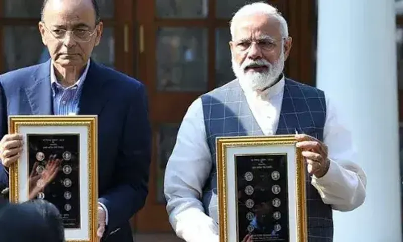 PM Modi launches new series of coins with AKAM design