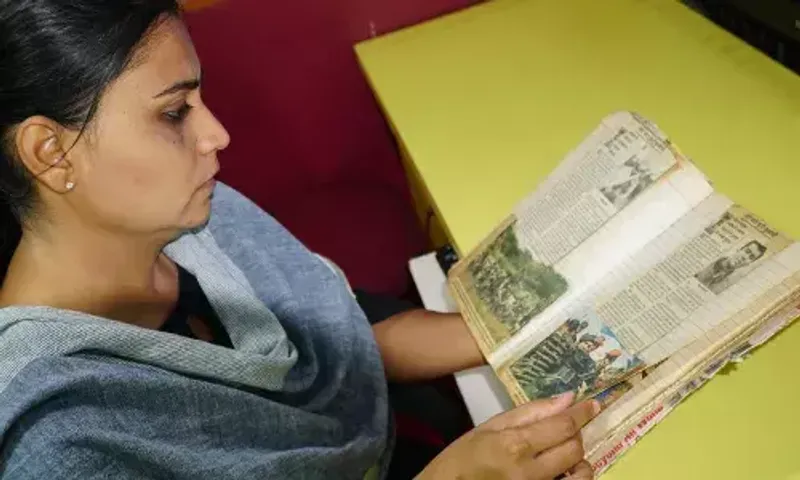 Baroda girl prized possession is a Kargil war scrapbook