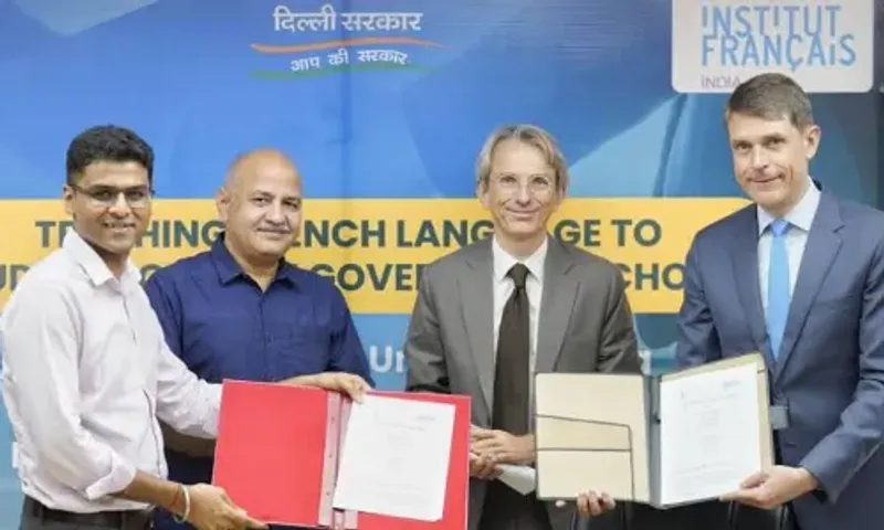 Delhi govt schools to now get French language education