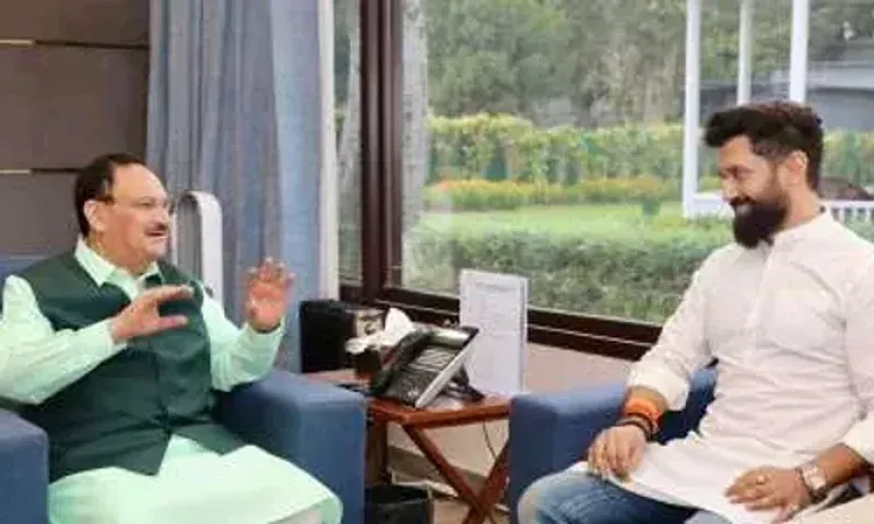 BJP, LJP finalise seat-sharing deal for Lok Sabha polls