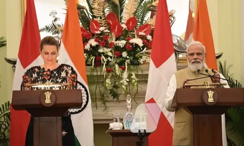 India, Denmark sign 4 agreements following talks between PM Narendra Modi, his Danish counterpart
