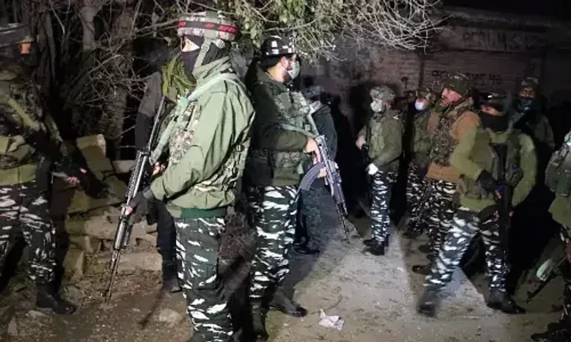 In Jammu and Kashmir, a terrorist was killed in an encounter with security forces
