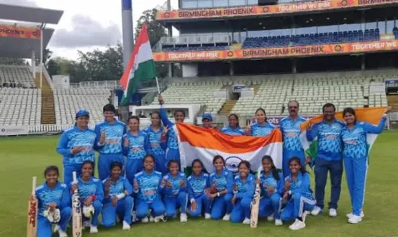 Visually Impaired Indian women's team wins IBSA World Cup final beating Australia in Birmingham