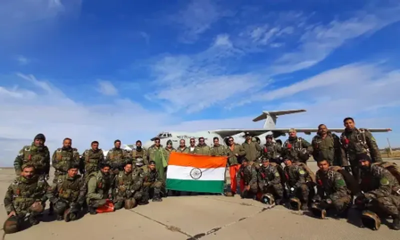 IAF contingent takes part in ex peace mission in Russia