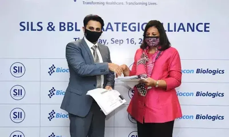 Biocon Biologics announced its merger with Serum Institute of India
