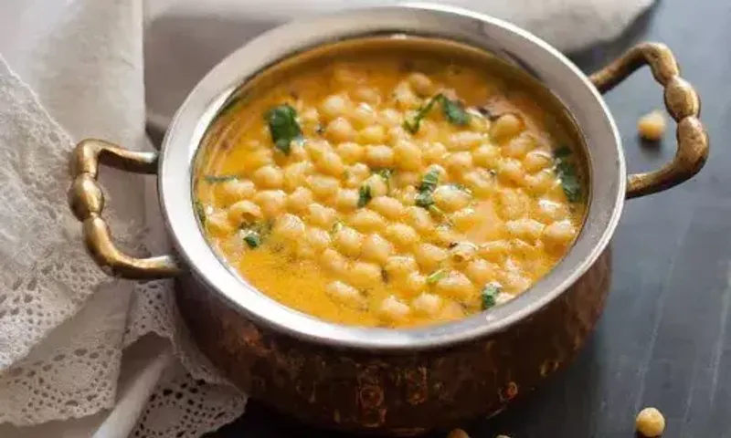 Boondi Kadhi recipe: Pair up the kadhi with chapati or steamed rice and enjoy