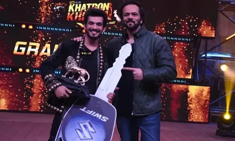 Arjun Bijlani wins 'Khatron Ke Khiladi'