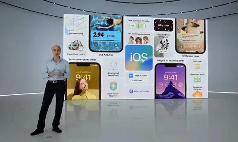 iOS 16 unveiled with revamped lock screen, notifications, system apps at WWDC 2022