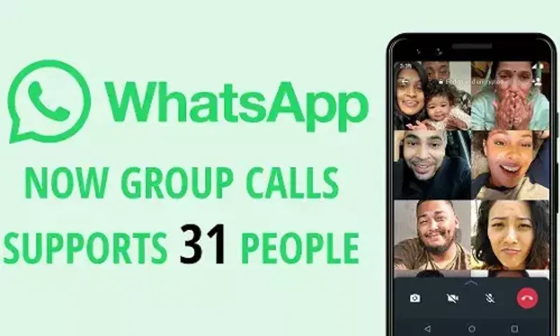 On Android: WhatsApp introduces group calls for up to 31 participants