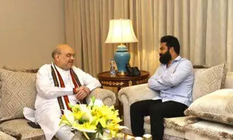 Jr NTR thanks home minister for calling him 'gem of Telugu cinema'