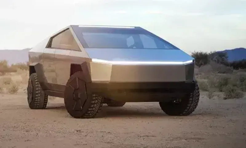 Tesla Cybertruck prototype without door handles spotted