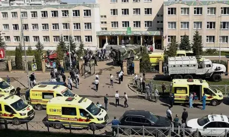 Russia shooting: 13 Killed, 21 wounded in deadly school shooting in central Russia, gunman kills self