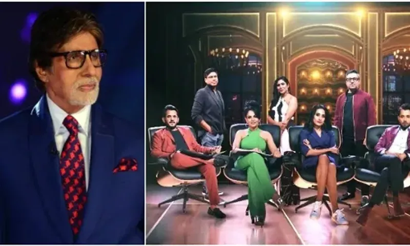 Amitabh Bachchan meets the sharks of Shark Tank India