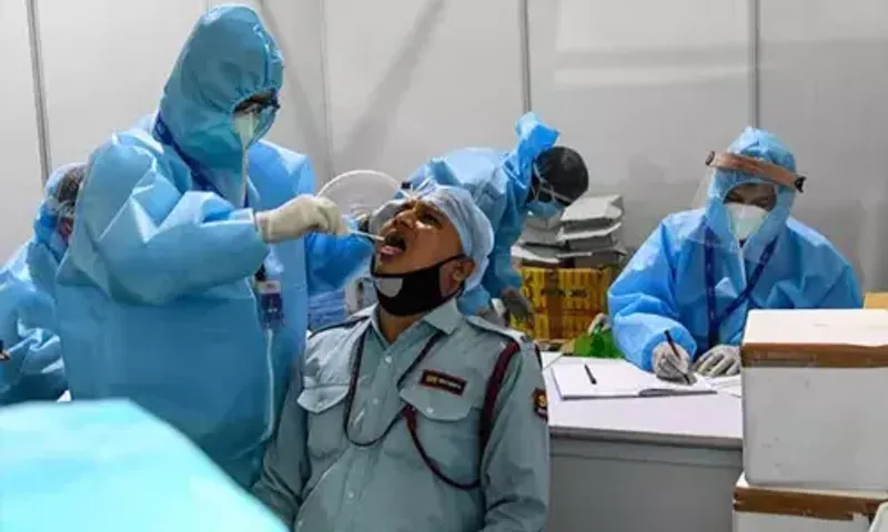 India's daily coronavirus positivity rate falls below 10 per cent