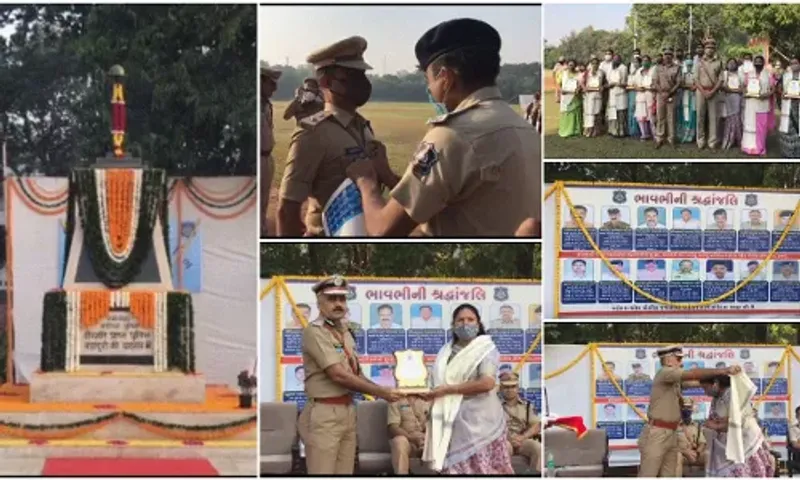 School, road or lane in village named after Police martyrs of Vadodara