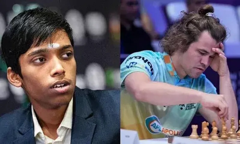 Chess: India’s R Praggnanandhaa and World No 1 Magnus Carlsen to play tie-breaker set of World Cup final