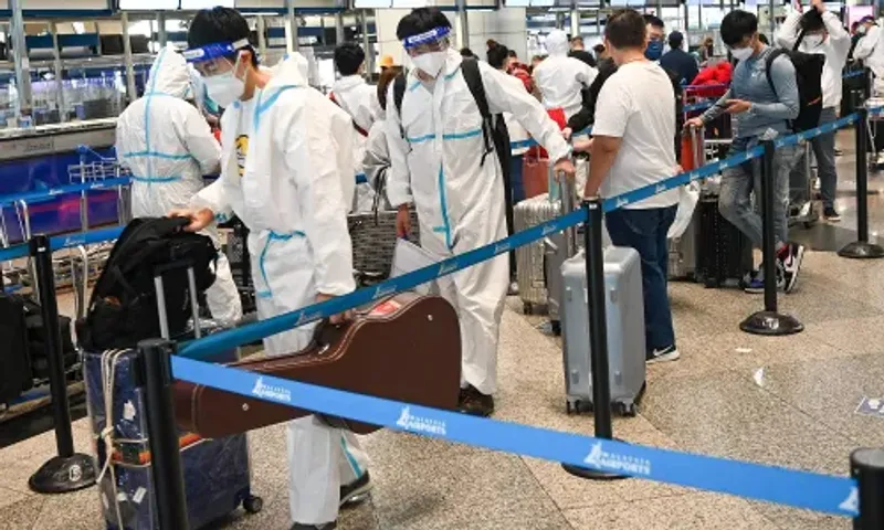 As part of the increased COVID-19 measures, all international travellers are being tested in Karnataka