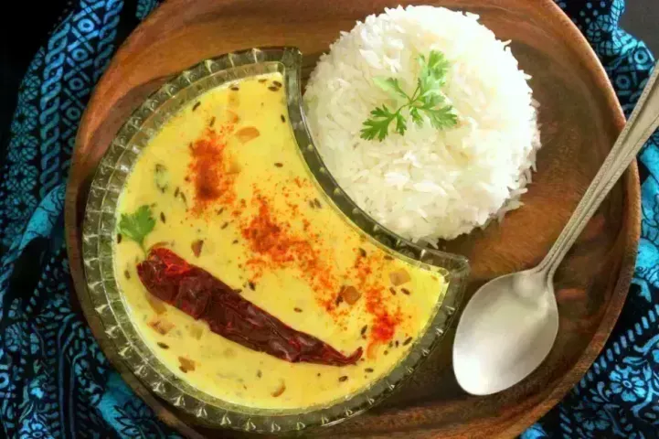 Kadhi Chawal Recipe: The use of mild spices and easily available ingredients, makes it an easy-to-make comfort dish