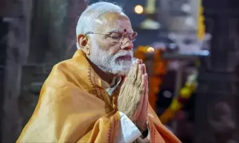 PM Narendra Modi begins his three-day visit to Kanyakumari
