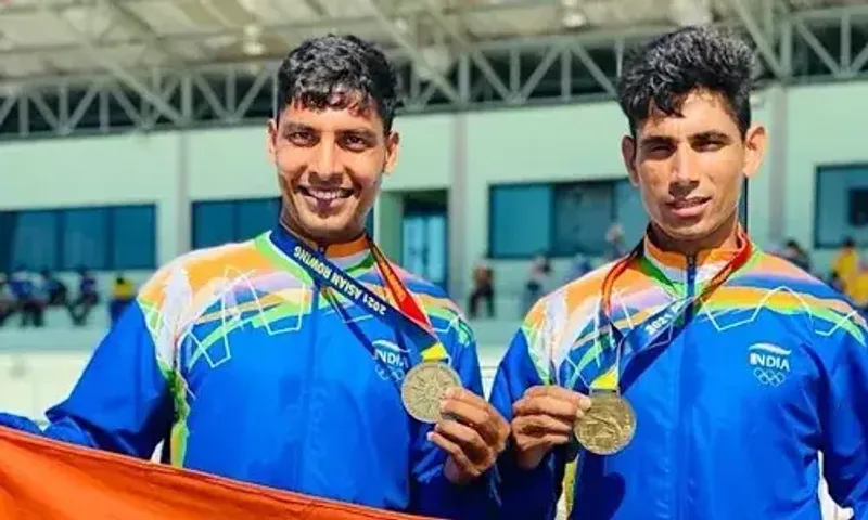 Asian Rowing Championships: Arjun Lal Jat and Ravi win Gold in Men's Doubles Sculls