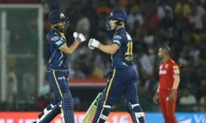 IPL: Gujarat Titans beat Punjab Kings by six wickets in Mohali
