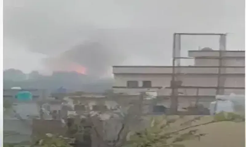 Massive explosion heard in Pakistan's Sialkot Cantt area: Report