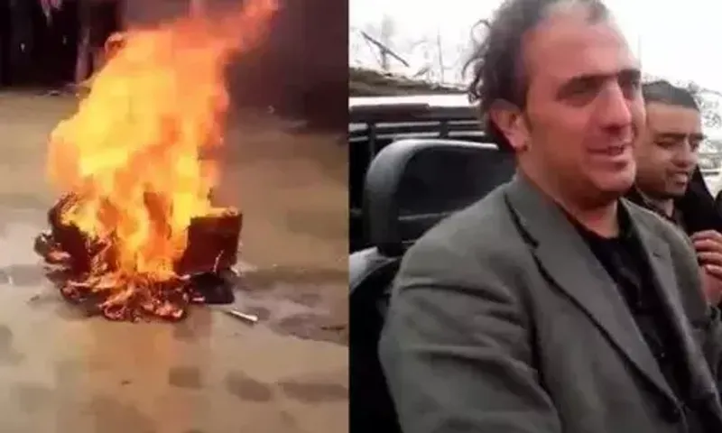 Taliban Burn Instrument In Front Of Afghan Musician As He Cries