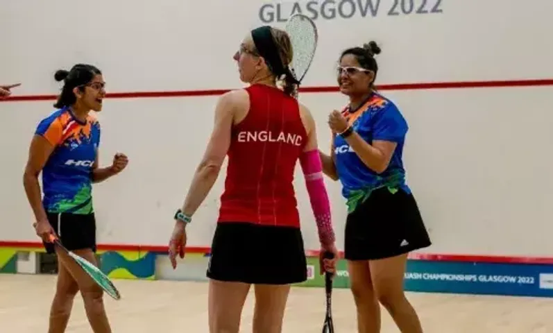 World Doubles Squash Championships: India win maiden women's doubles and mixed doubles titles in Glasgow