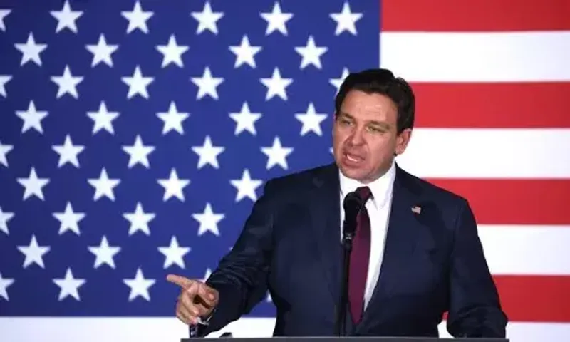 Florida Governor DeSantis withdraws from Republican primary