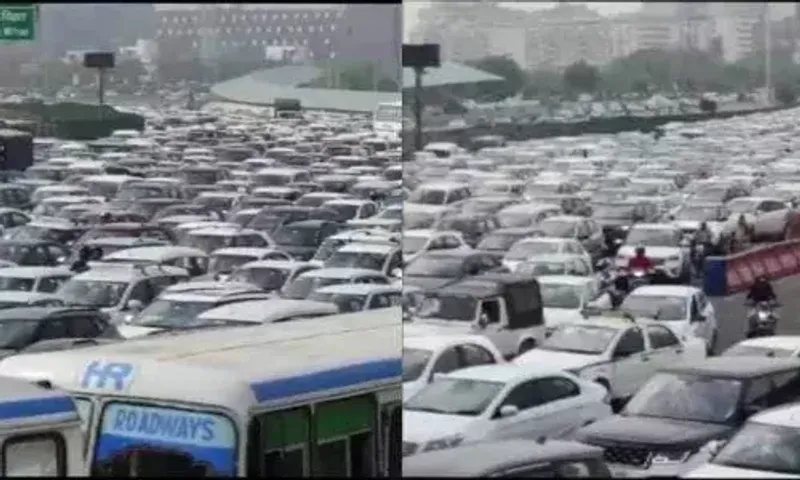 Traffic snarls in Delhi-NCR amid Bharat Bandh call over Agnipath scheme